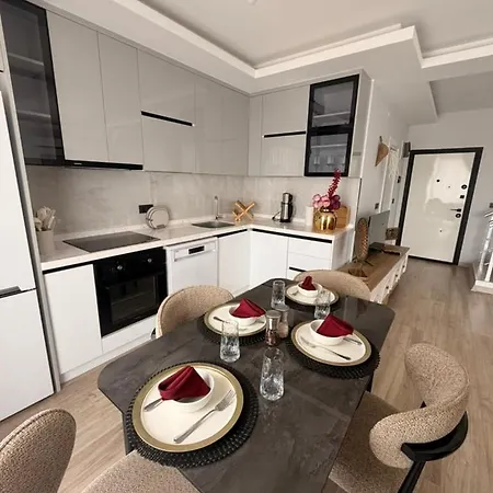 Appartement Okurcalar 126 M Havuzlu Iki Yatak Odali Alanya